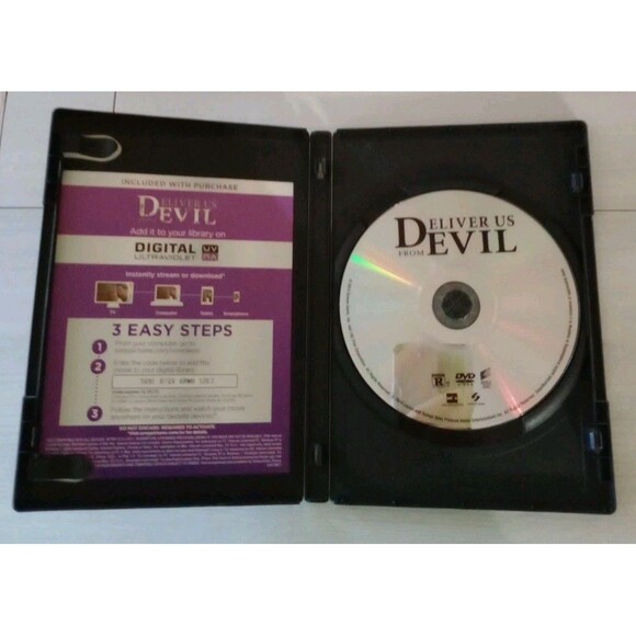Deliver Us from Evil (DVD 2014) With Case Very Good Condition Supernatural Crime - Picture 2 of 3